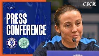 BOMPASTOR & BRIGHT Press Conference | Chelsea vs Celtic | UWCL | Pre-match | 19/11/24 | Chelsea FC