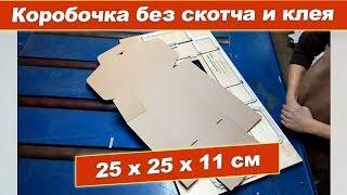 Как изготавливается самосборная коробка? | Мастерская штанцформ "Штрих"