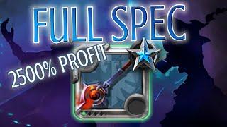 FULL SPEC Cursed Staff 2500% PROFIT in Mists! - albion online