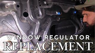 1995-2004 Toyota Tacoma Window Regulator Replacement | DIY Power Window Fix