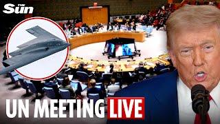 LIVE: United Nations Security Council holds emergency session after US bombs Iran