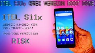 Itel S11x Android Oreo Version Root Done Without Risk By PC