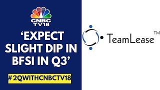 Ex-BFSI, Expecting 18-20% YoY Growth In Other Segments: TeamLease Services | CNBC TV18