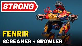 Fenrir Screamer Growler - War Robots Gameplay (No Commentary) WR F2P