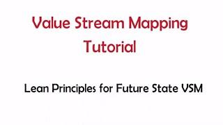 How to Do Value Stream Mapping - Lesson 7 - VSM Future State and Lean Principles