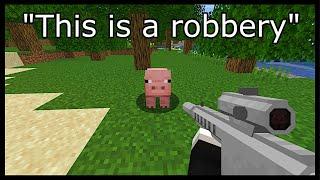 If Minecraft had guns...