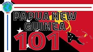 Papua New Guinea 101 - Explained in 2 minutes (size, population, info, flag, coat of arms)
