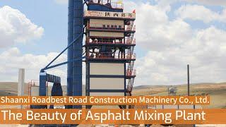 The beauty of Asphalt Mixing Plant LB3000 from Shaanxi Roadbest Road Construction Machinery Co., Ltd