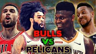 Chicago Bulls vs New Orleans Pelicans | NBA - OPENING NIGHT  | Live Stream Commentary