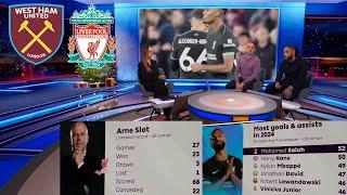 MOTD West Ham vs Liverpool 0-5 Salah's Terrible Form - Liverpool Lead The Table Into The New Year