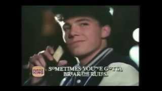 Ben Affleck in Burger King Commercial