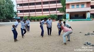 kabbadi with children of 9 and 10 classes