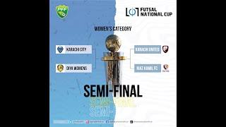 Futsal National Cup - Semi Finals -MEN- Karachi