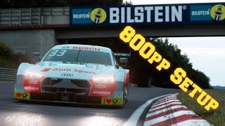 Gran Turismo 7 | GT7 Audi RS5 DTM 800pp setup