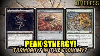 Secret Sauce to Powering Up Goyfs! Jund Goyf Synergy Galore | Timeless BO3 Ranked | MTG Arena