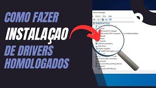 COMO INSTALAR DRIVERS DO WINDOWS CORETAMENTE