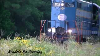 Chasing Aberdeen & Rockfish Railroad 205