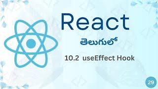 useEffect Hook in React | React Full Course Telugu | TechZoom Media | TZM