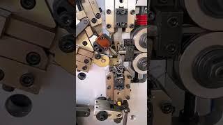 The process of making a small spring- Good tools and machinery make work easy
