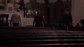 The Mentalist 6x08- Jane, Bertram:"I´m not Red John"(church  scene)