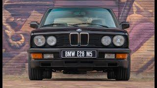 BMW E28 M5 Euro converted Black/Natur For Sale