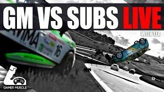 PROJECT CARS 2  | ONLINE | GAMER MUSCLE VS SUBS | SIMRACING