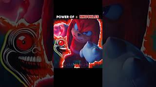 Power of knuckles  #sonic #sonicmovie #sonicthehedgehog #sonic3 #shortsfeed #shortvideo #viral