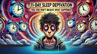 11-Day Sleep Deprivation You Won’t Believe What Happened! Randy Gardner's