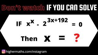 Try this one (´◡`) Can you calculate? | Learn instant how to solve | highermaths