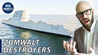 Zumwalt Destroyers: Three Next-Generation US Stealth Ships (That Kind of Look Like Ironclads)