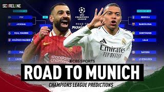 Will Liverpool Do The Double? Can Real Madrid Repeat? | UCL Bracket Prediction | Scoreline