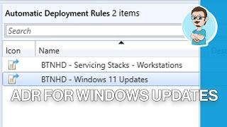 Create Automatic Deployment Rule for Windows Updates in SCCM!