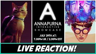 Annapurna Interactive Showcase - Live Reaction - July 2021