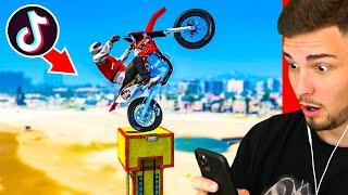 VIRALE GTA 5 STUNTS auf TIK TOK NACHMACHEN 6.0