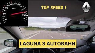 Renault Laguna 3 2.0 dCi - AUTOBAHN - TOP SPEED