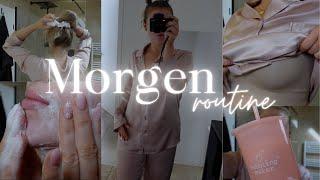 MORGENROUTINE ️ | cleaning, grwm & beauty sleeping hacks 