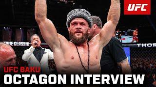 Rafael Fiziev Octagon Interview | UFC Baku