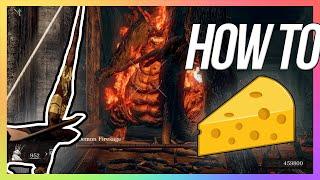 How to Cheese Demon Firesage (EASY) | Dark Souls: Remastered