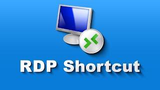 How to Create Remote Desktop Connection Shortcut for Specific PC in Windows