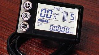 S866 Waterproof LCD Display for Electric Bikes & Scooters | Universal Controller Kit