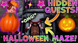 SPOOKY Royale High MANSION EXPLAINED!!Halloween SECRET MAZE and QUESTS!Halloween Update 2021