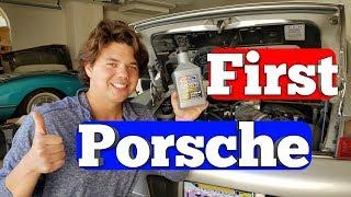 2000 Porsche Carrera 911 AMSOIL Engine Flush Oil Change