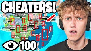 I invited 100 banned CHEATERS to my Fortnite tournament...