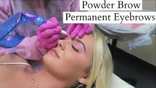 TATTOOED EYEBROWS "Powder Brow" Experience Before & After | ARTFUL BEAUTY