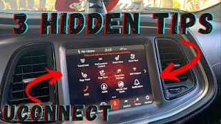 3 UCONNECT Tips & Tricks YOU MAY NOT HAVE KNOWN! |Must Watch For Dodge Challenger & Charger Owners|