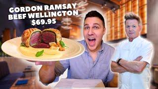 I Tried Gordon Ramsay's Beef Wellington at his Newest Restaurant in Las Vegas! Ramsay's Kitchen