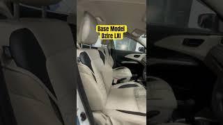 Accessories fitting base model New Dzire LXI 2024 white #dzire2024 #dzire