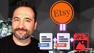 Gana Dinero Fácilmente Vendiendo Productos Digitales en Etsy (2024)