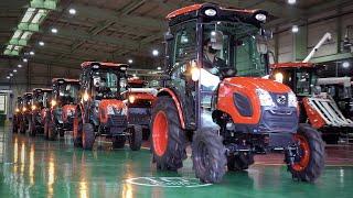 How a 70-Year-Old Korean Tractor Factory Mass-Produces Agricultural Tractors