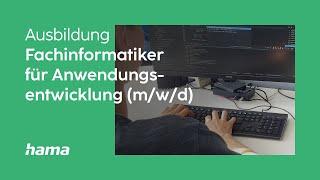 Ausbildung bei Hama - Fachinformatiker für Anwendungsentwicklung (m/w/d)